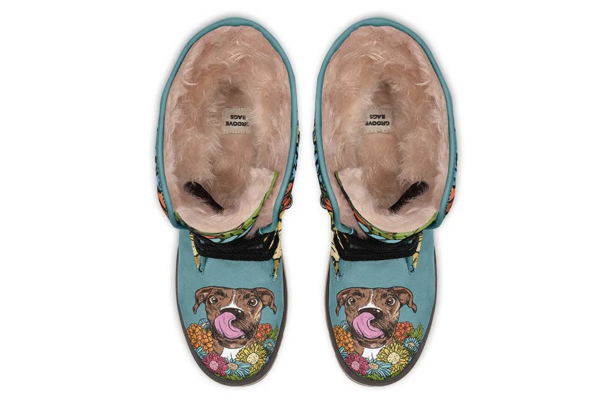 Illustrated Boxer Polar Vibe Boots