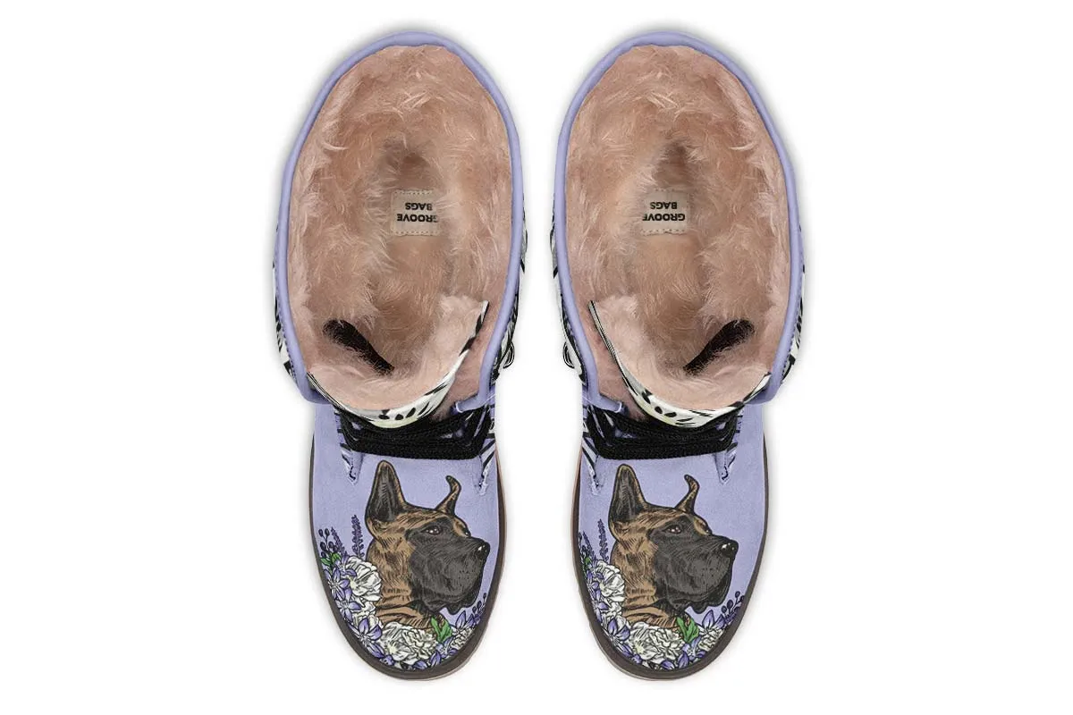 Illustrated Great Dane Polar Vibe Boots