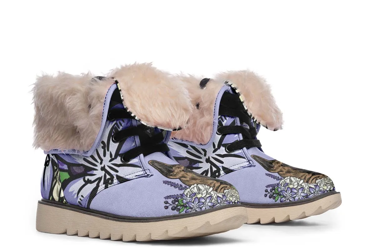 Illustrated Great Dane Polar Vibe Boots