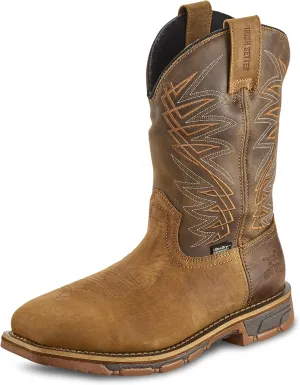 Irish Setter, Marshall, Mens, 11", Waterproof, Soft Toe, Pull-On Work Boot