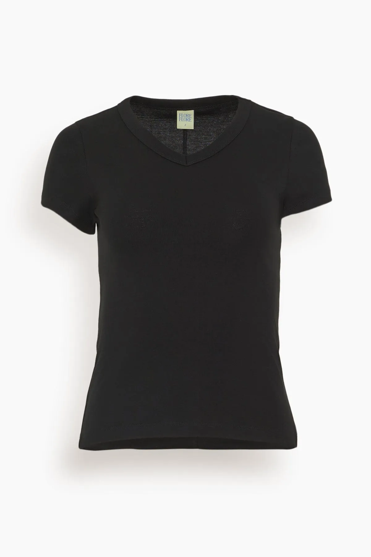 Jill Baby Tee in Black