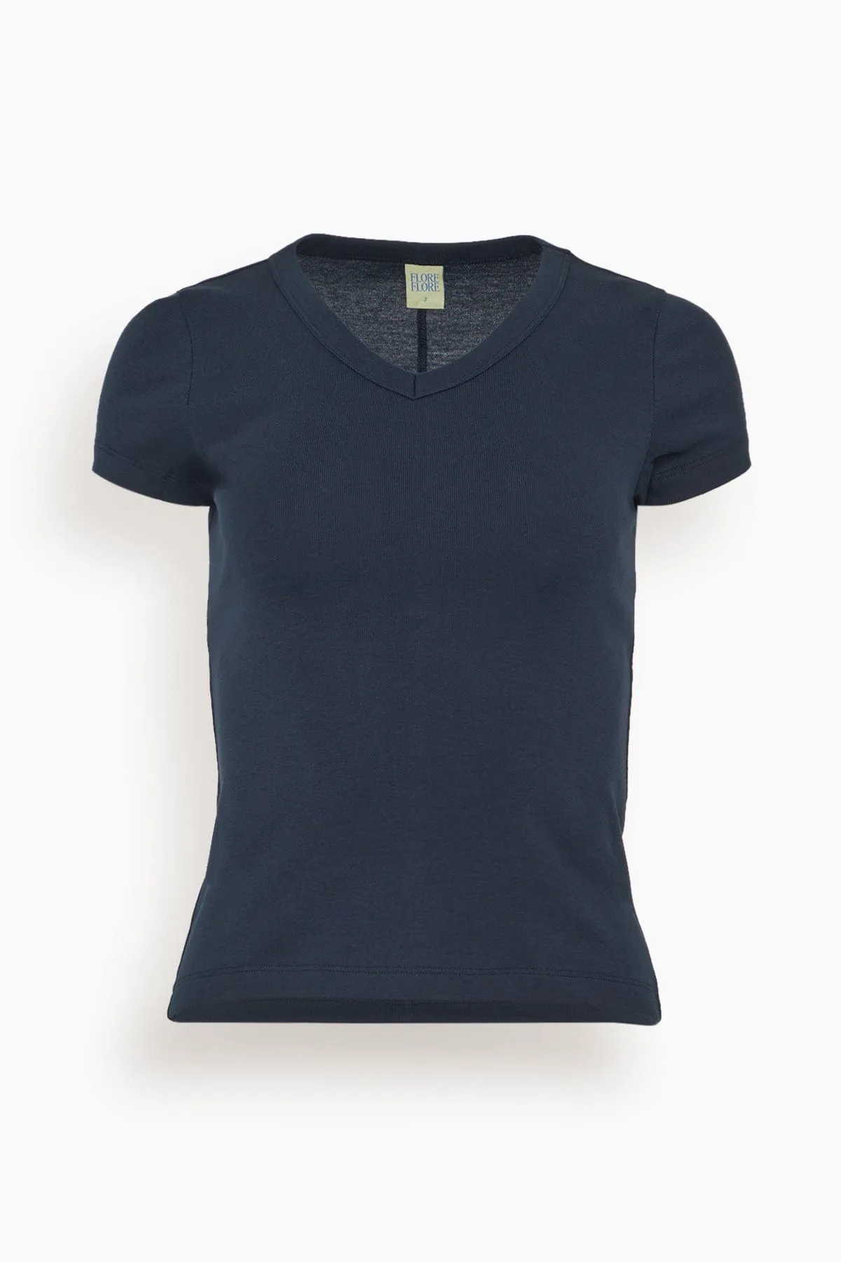 Jill Baby Tee in Navy