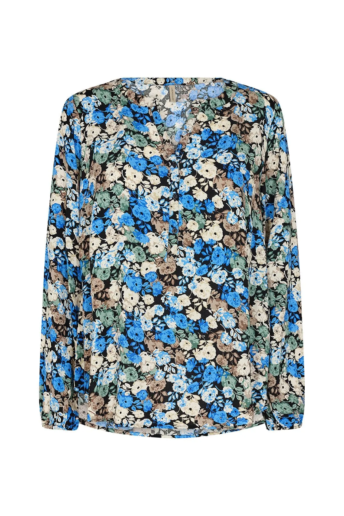 Joleen Shirt - Bright Blue Combi