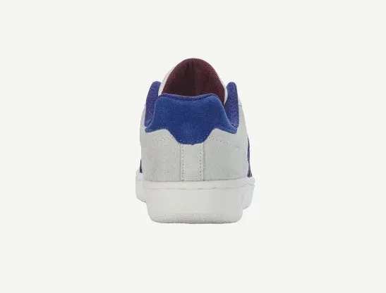 K-Swiss Court Palisades Trainer - White/Sodalite Blue/Burgundy