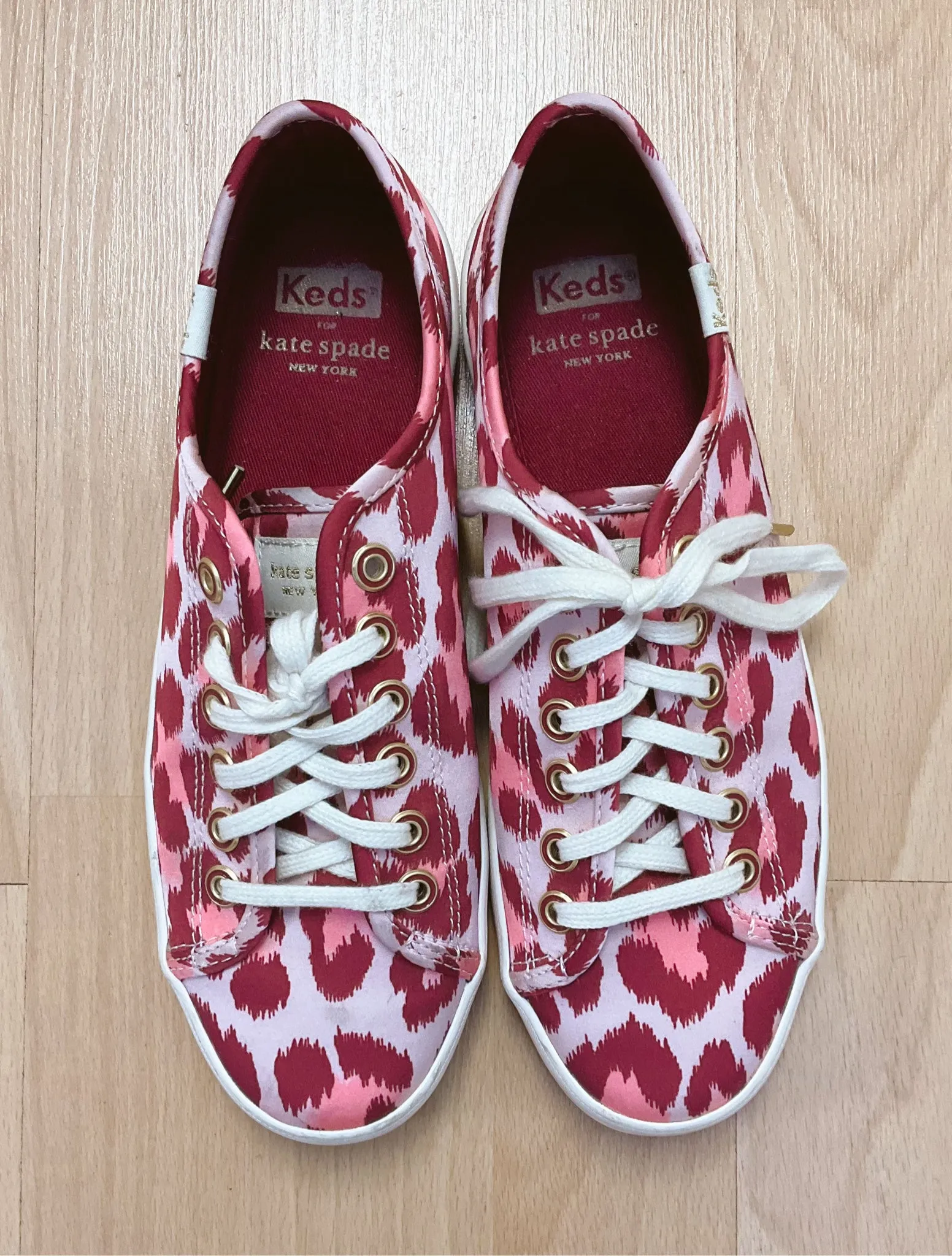 Kate Spade Pink Sneakers Size 7