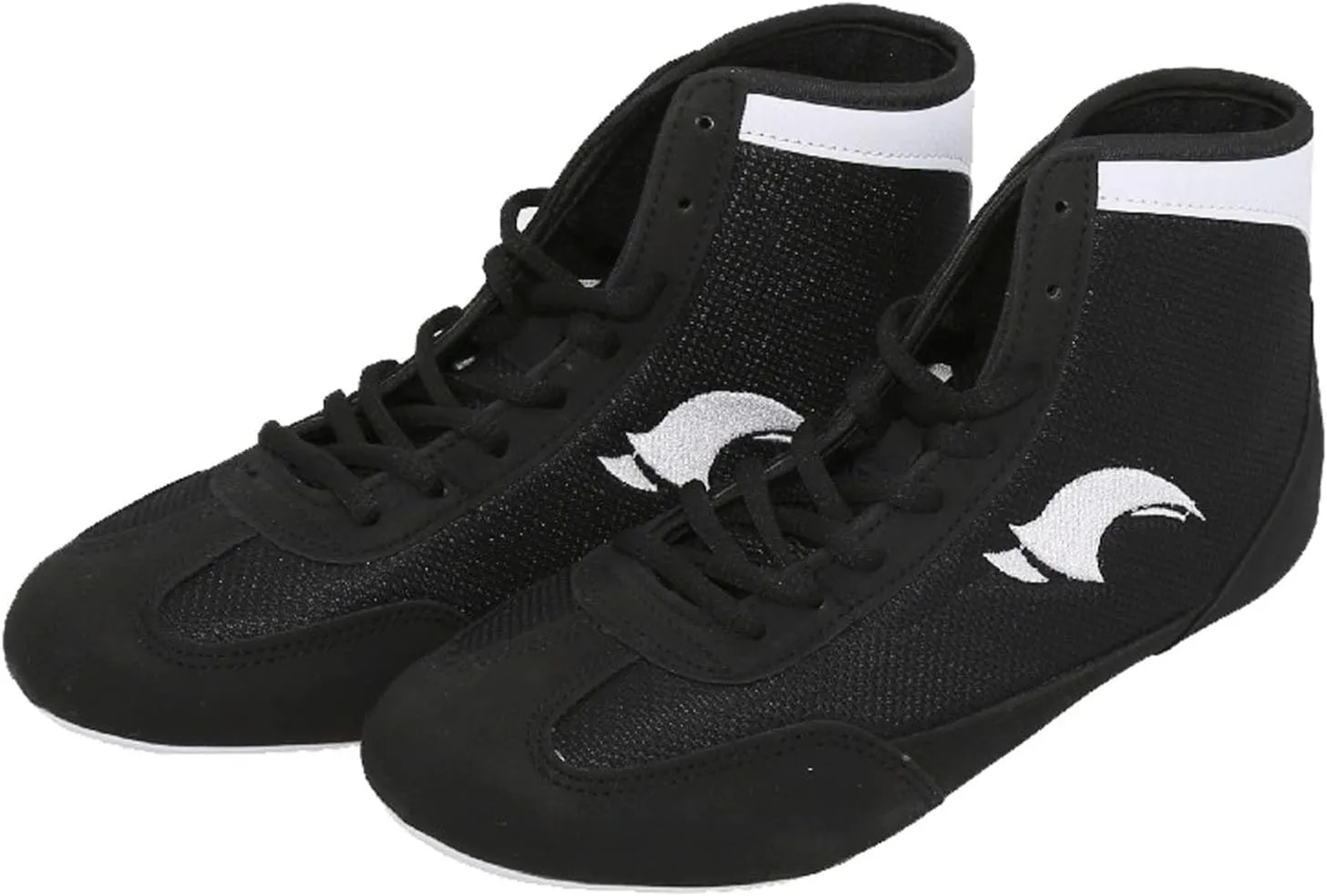 Kids Boys Girls High Top Boxing Shoes Wrestling Training Wrestling Shoes Long Boots Competition Training House