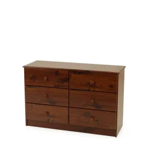Kingston 6 Drawer Lowboy