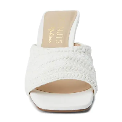 Layton Heeled Sandal - White