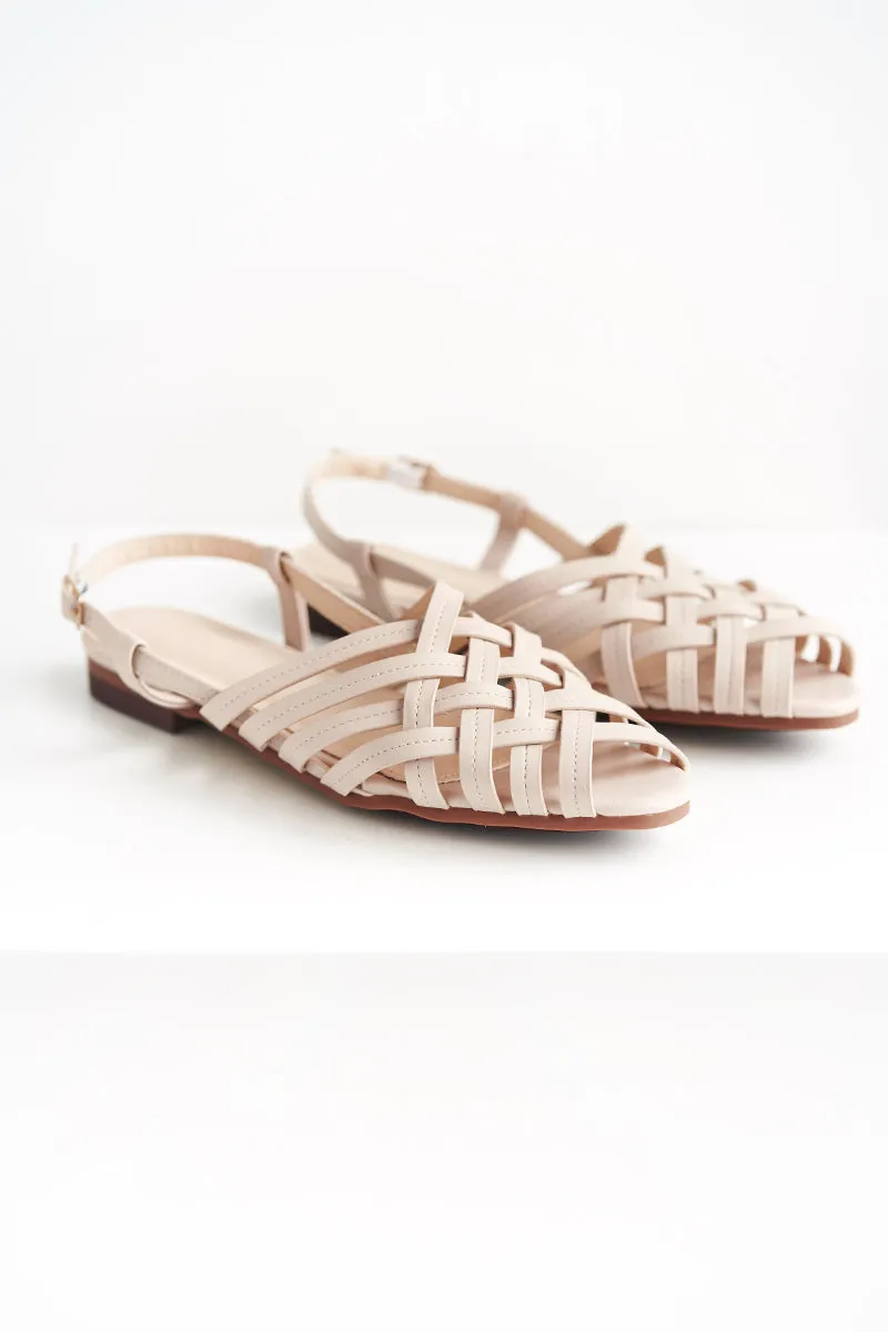 Maisie Flats in Cream