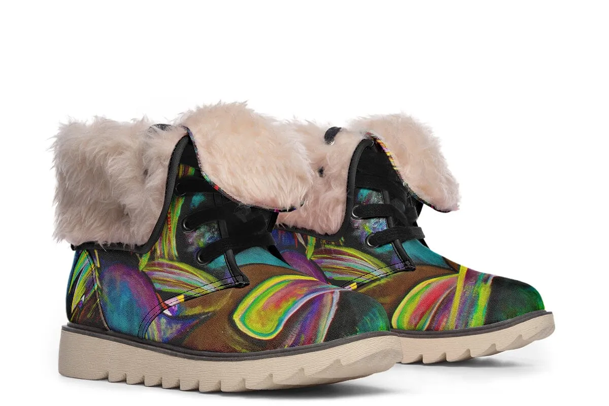 Meditating Rafiki Moon Boots