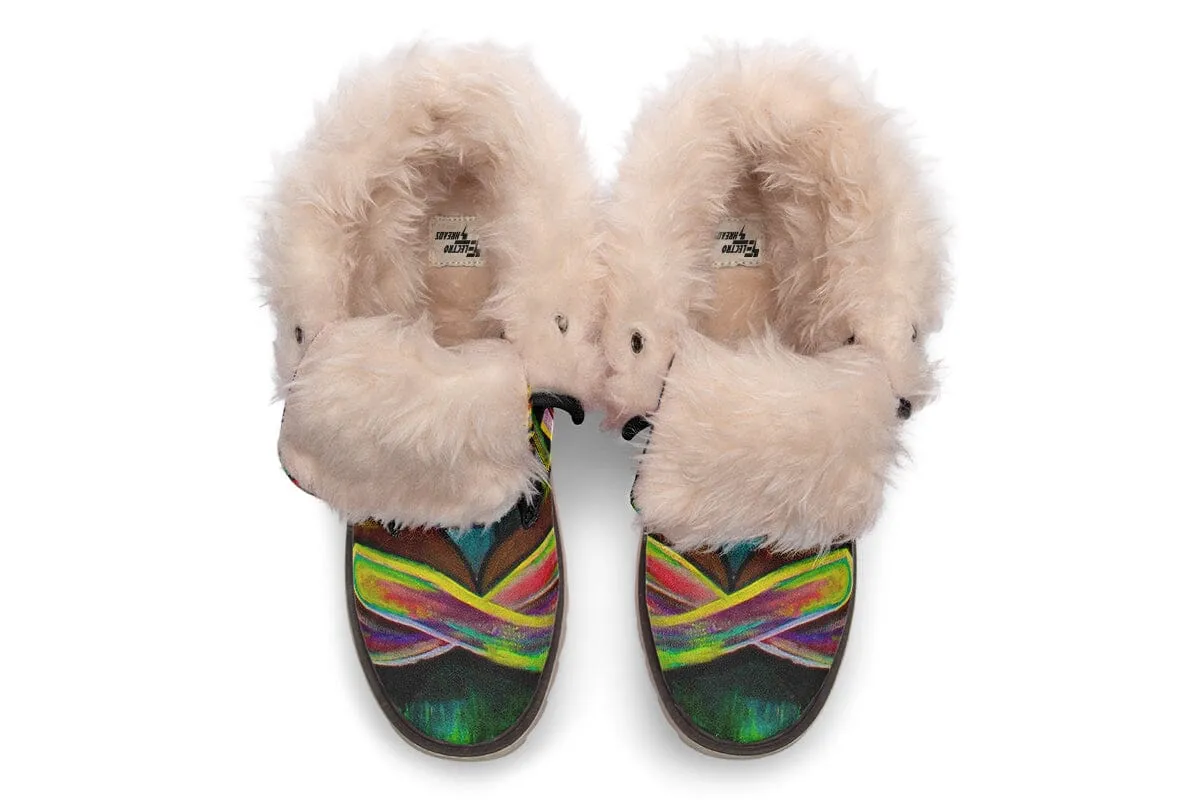 Meditating Rafiki Moon Boots