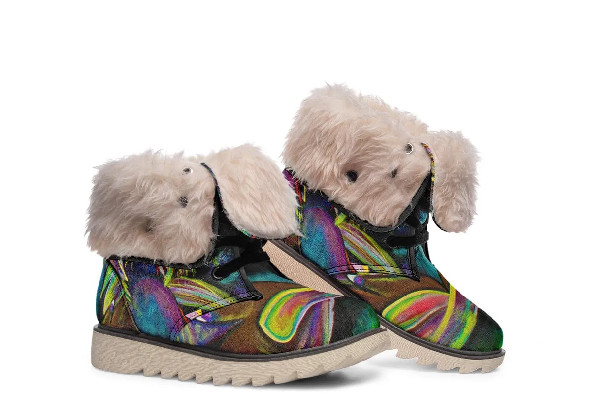 Meditating Rafiki Moon Boots