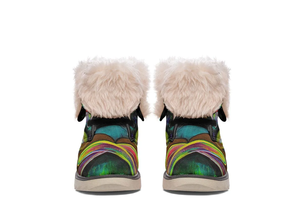 Meditating Rafiki Moon Boots