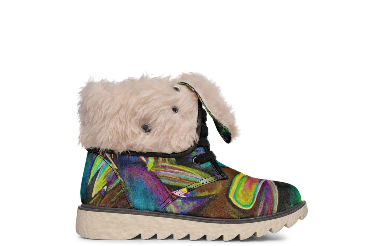 Meditating Rafiki Moon Boots
