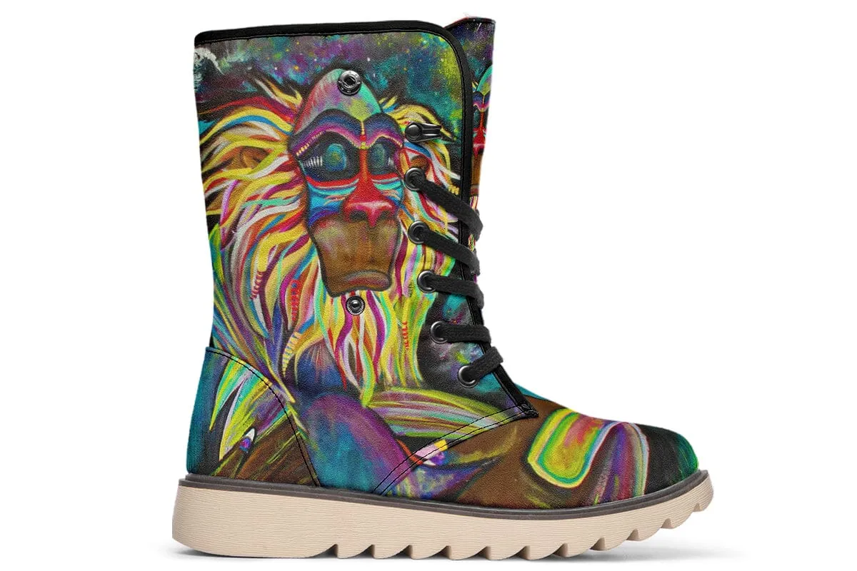 Meditating Rafiki Moon Boots