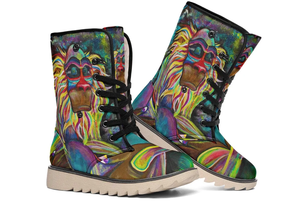 Meditating Rafiki Moon Boots