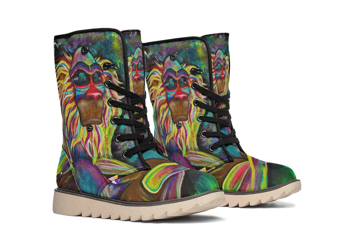 Meditating Rafiki Moon Boots