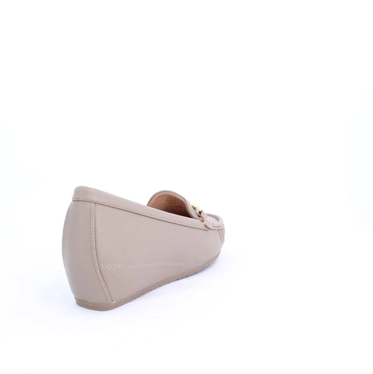 MIRA WEDGE MOCCASINS-TAUPE