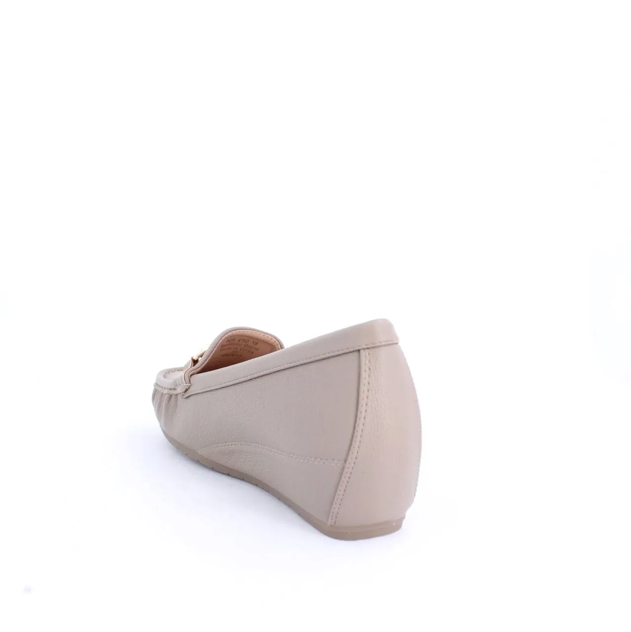 MIRA WEDGE MOCCASINS-TAUPE