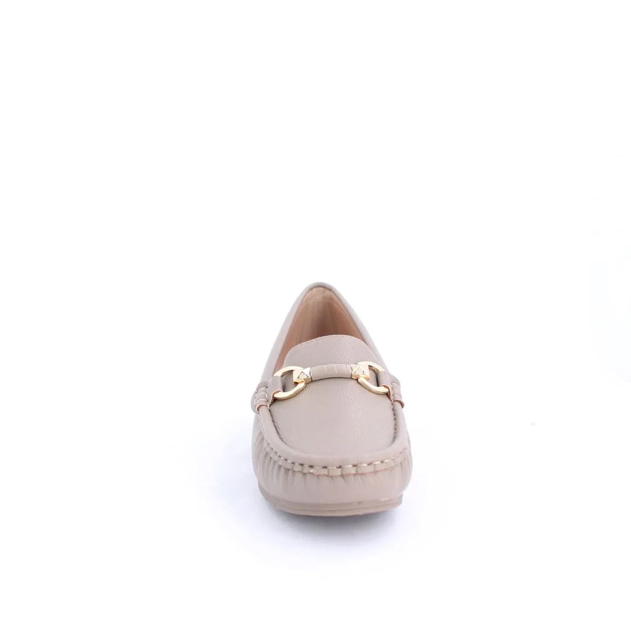 MIRA WEDGE MOCCASINS-TAUPE