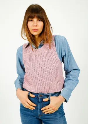 MM Palchi Knit Vest in Peony