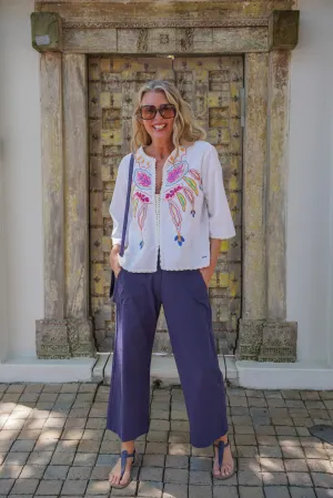 Navy Summer Pants