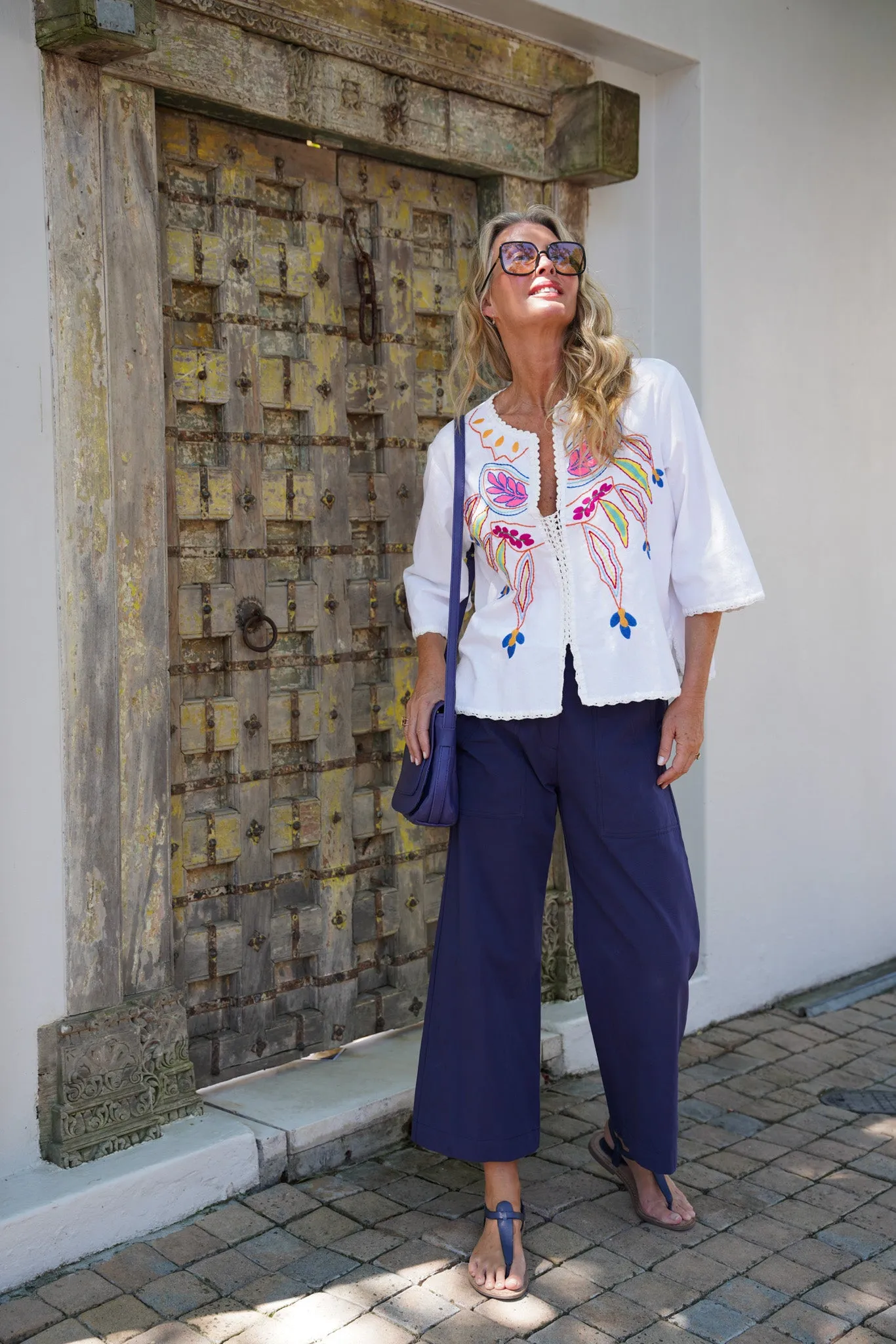 Navy Summer Pants