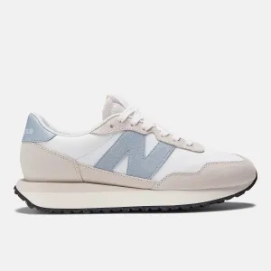New Balance Womens 237 Fashion Trainers - White / Light Arctic Grey