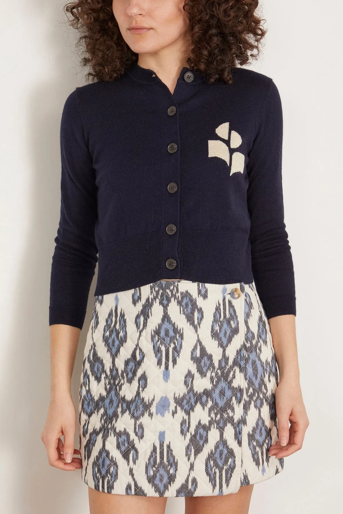 Newton Cardigan in Midnight