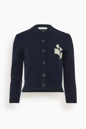 Newton Cardigan in Midnight