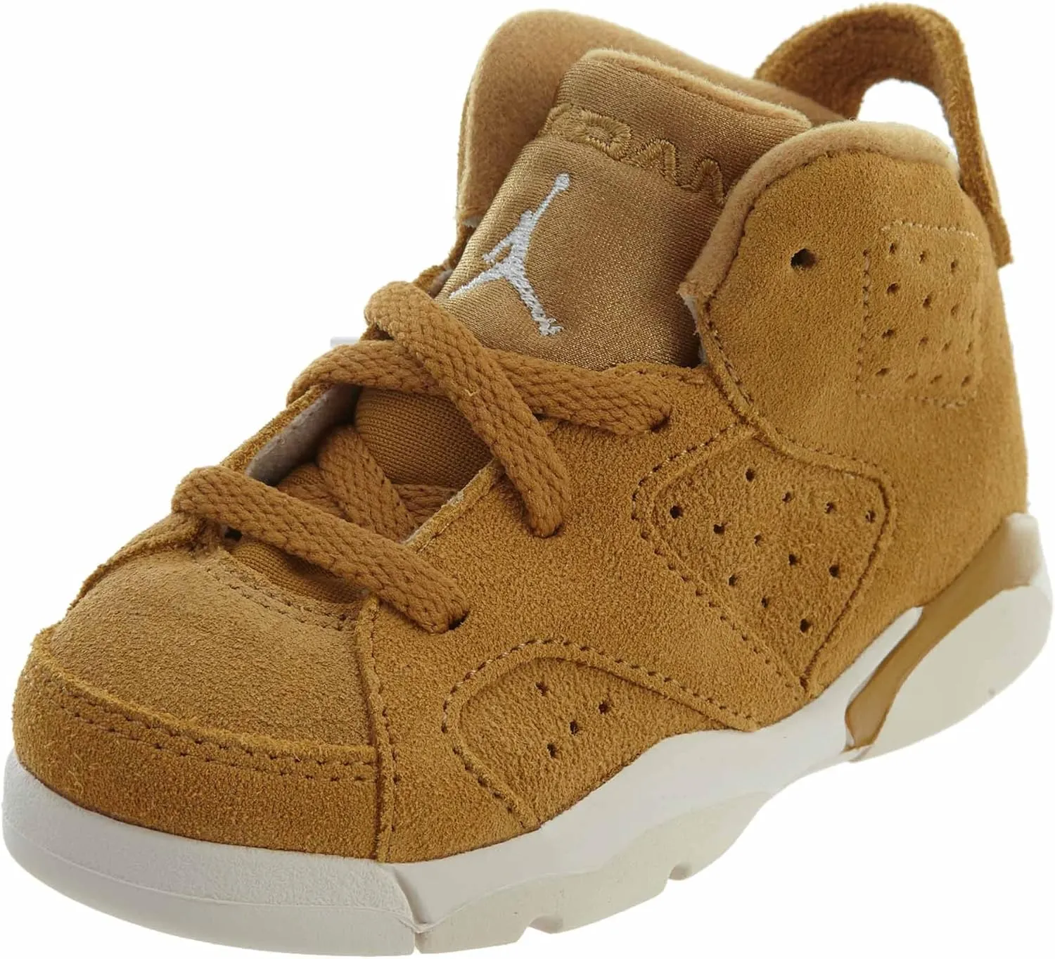 Nike Jordan 6 Retro BT Kids Golden Harvest 384667-705 (Size: 10C)