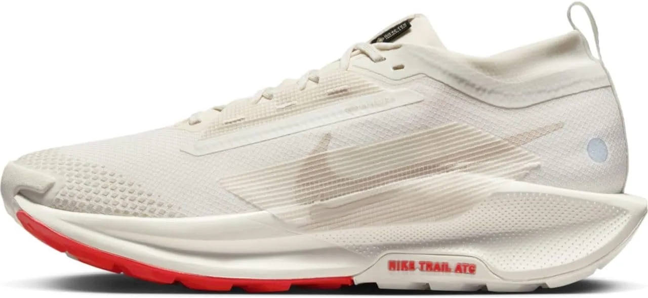 Nike Pegasus Trail 5 Gore-TEX Men's Waterproof Trail Running Shoes (FQ0908-100, Sail/Picante Red/Light Orewood Brown) Size 9.5