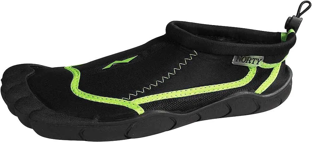 NORTY Men's Water Shoes - Aqua Swim Socks for Beach, Boat, and Pool - Skeletoe Barefoot Design - Cruise Ship Essentials - Hiking and Camping Footwear
