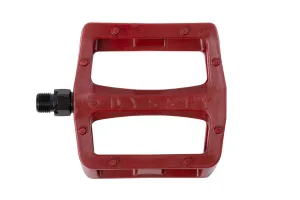 Odyssey BMX Grandstand V2 PC Pedals 9/16" - Maroon