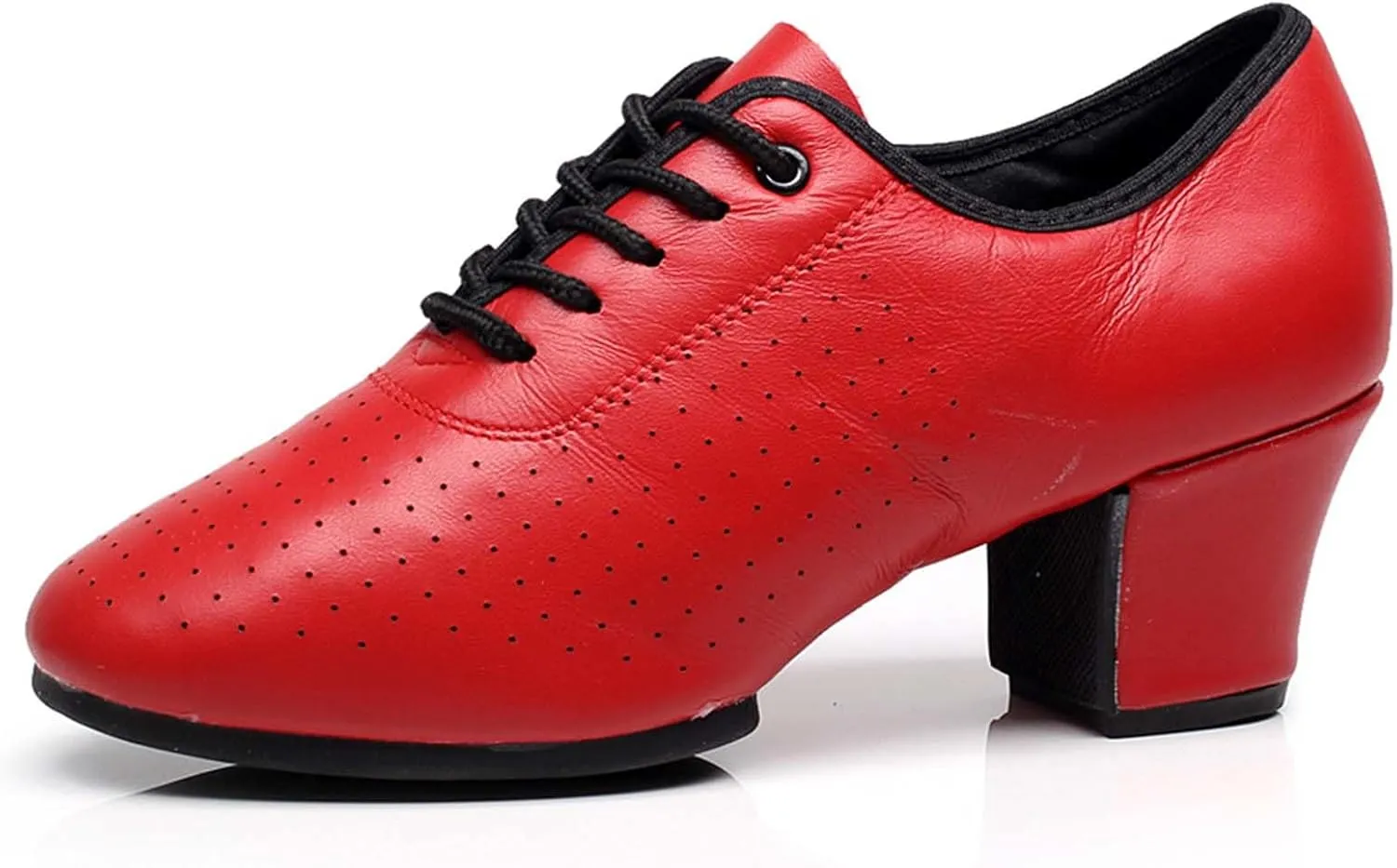 ONAIC Ballroom Dance Shoes for Womens Latin Salsa Practice Sneakers Wedding Dancing Shoes Lightweight Comfortable Professional Performance Trainers