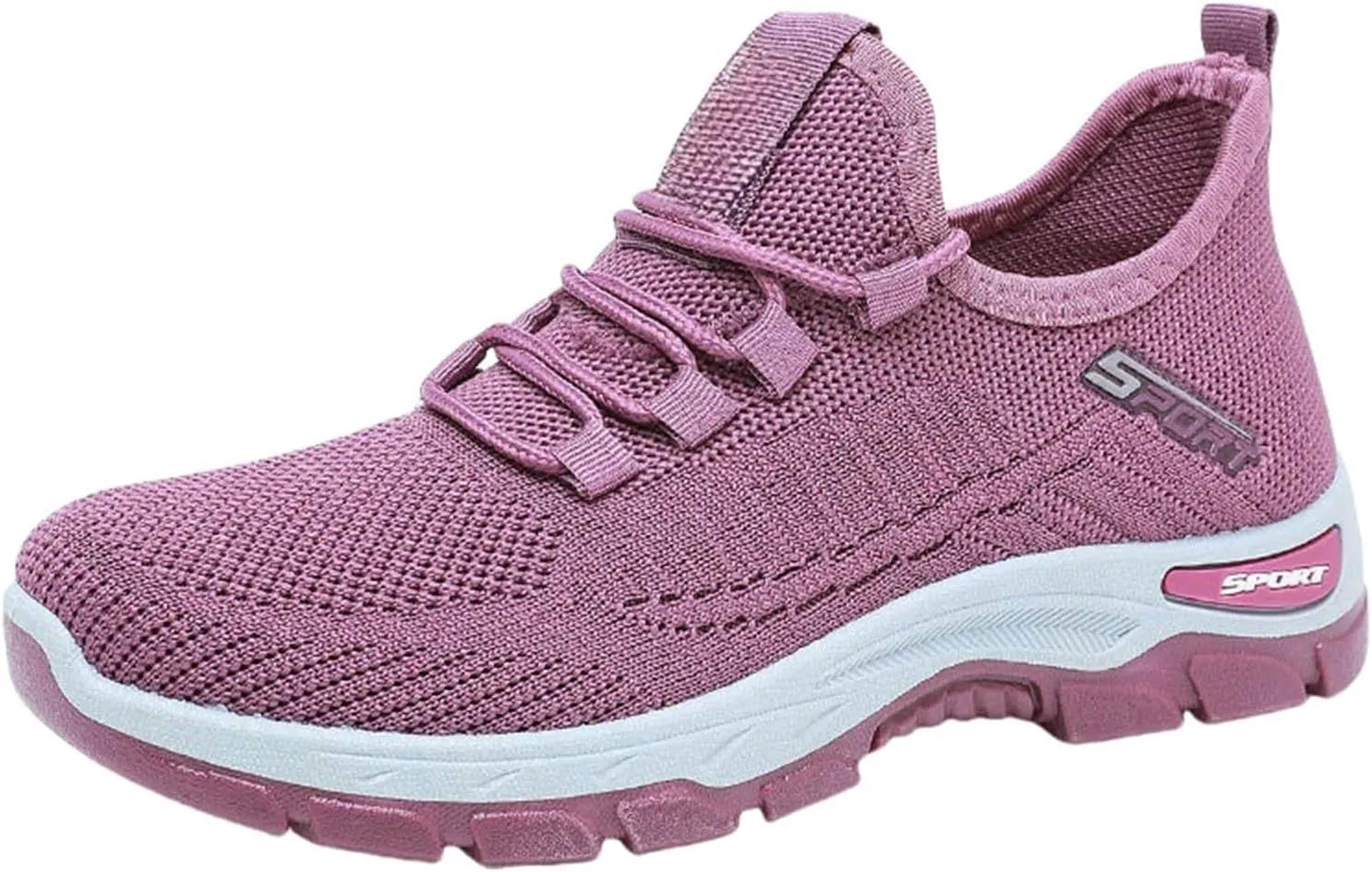 Ortho Shoes for Women Men Knitted Mesh Breathable Orthopedic Sneaker,Non Slip&Arch Support Soft-Soled Tennis Athletic Hiking Shoe,Lightweight Plantar Fasciitis Neuropathy Sneakers with Wide Toe Box