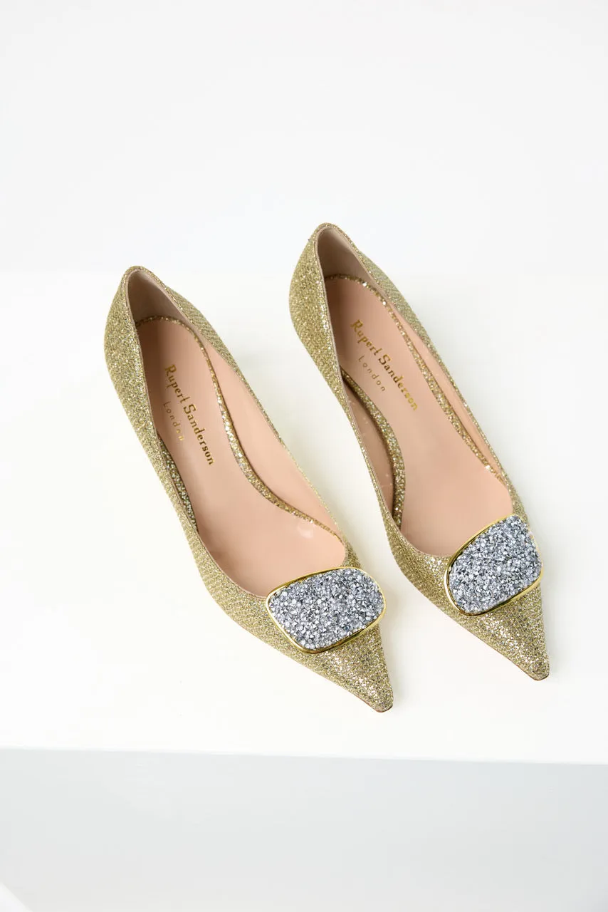 Osella Crystal in Gold Lady