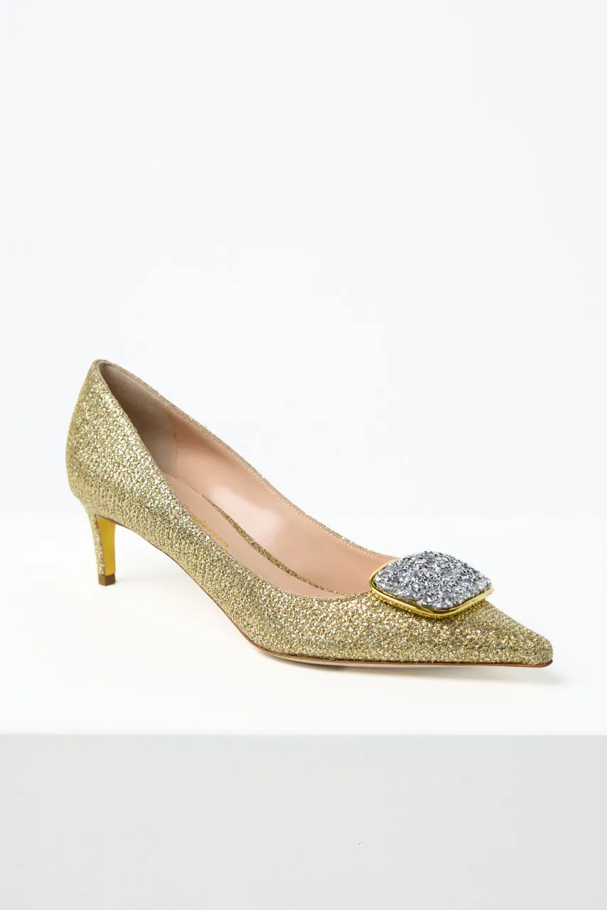 Osella Crystal in Gold Lady