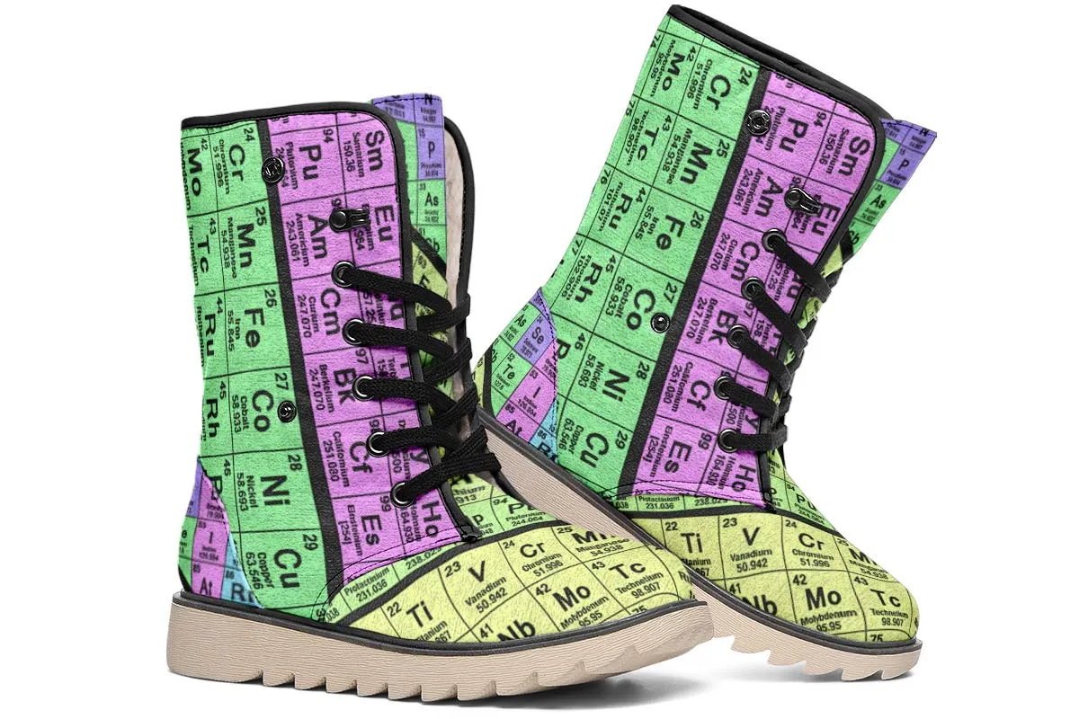 Periodic Table Tile Polar Vibe Boots