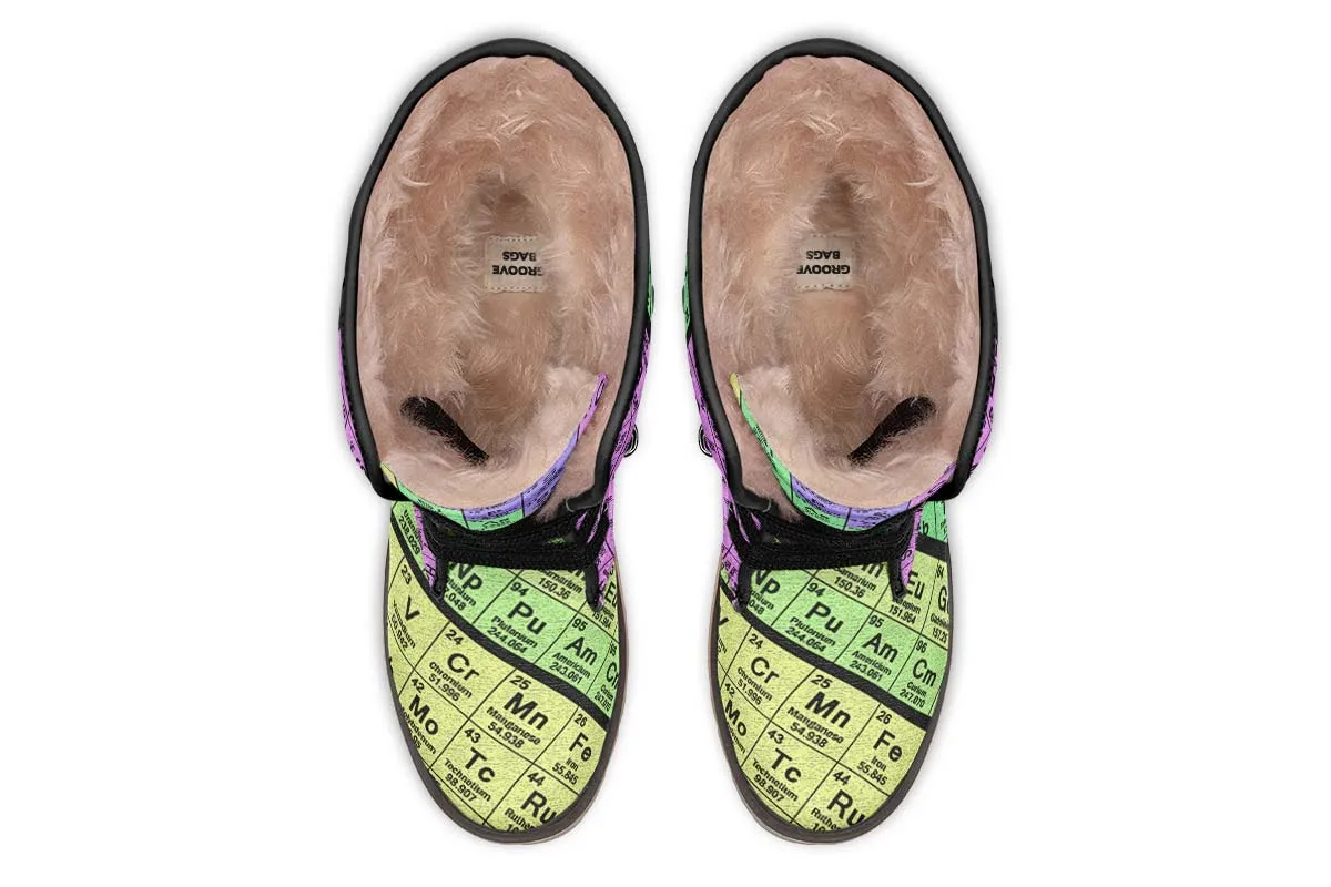 Periodic Table Tile Polar Vibe Boots