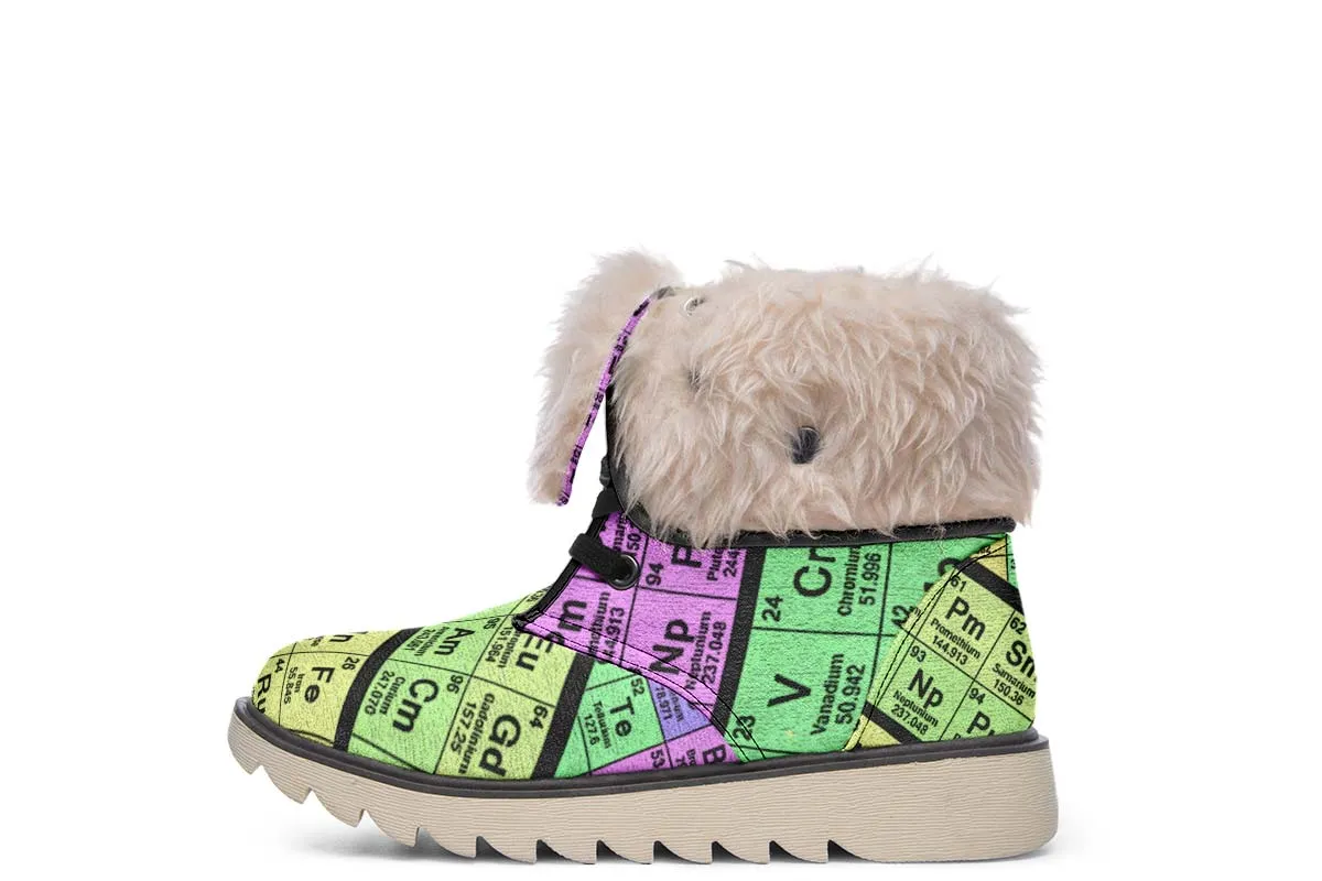 Periodic Table Tile Polar Vibe Boots
