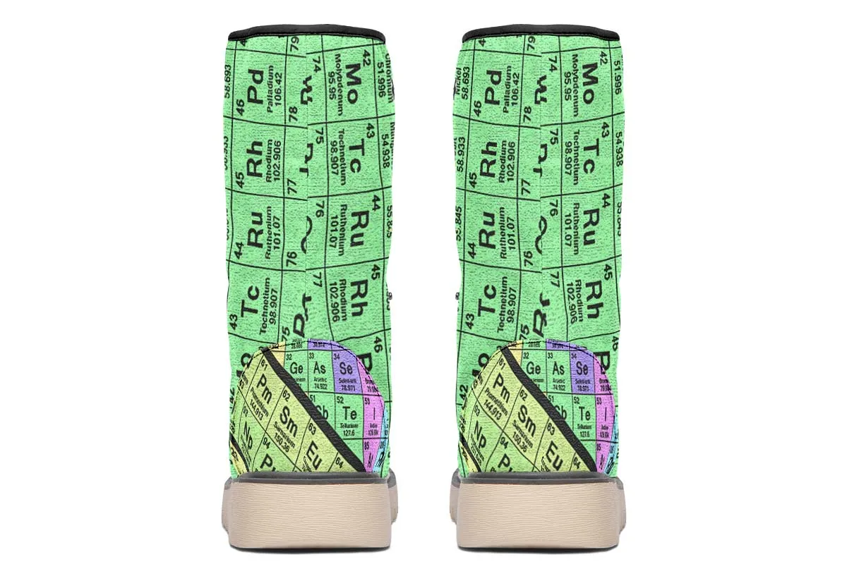 Periodic Table Tile Polar Vibe Boots