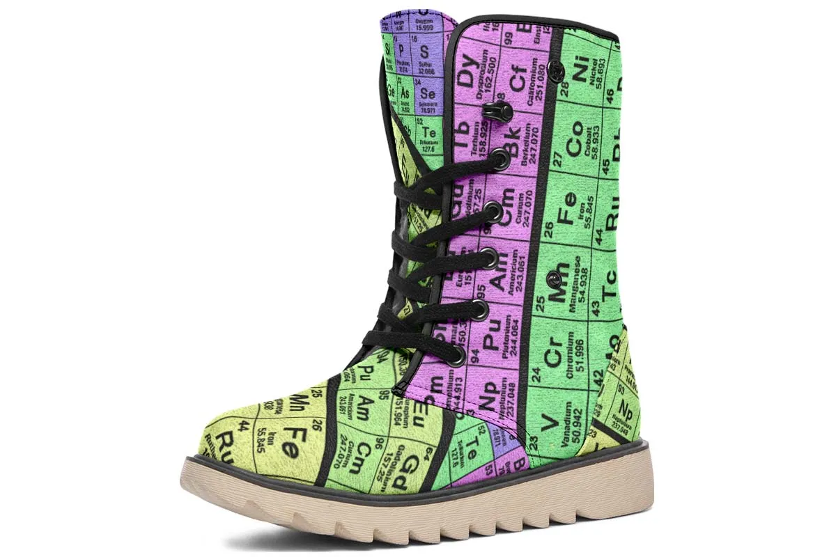 Periodic Table Tile Polar Vibe Boots