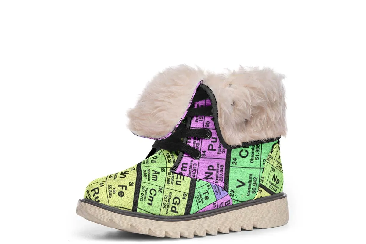 Periodic Table Tile Polar Vibe Boots
