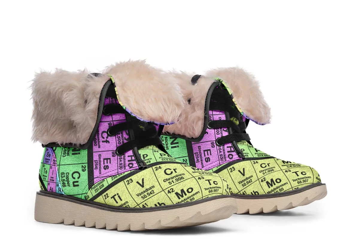 Periodic Table Tile Polar Vibe Boots
