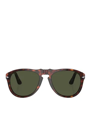 Persol 649 - Original PO0649 Sunglasses Havana / Green Lens