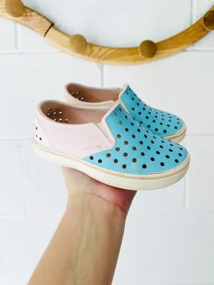 Pink   Blue Miles Shoes, size 9 (C9)