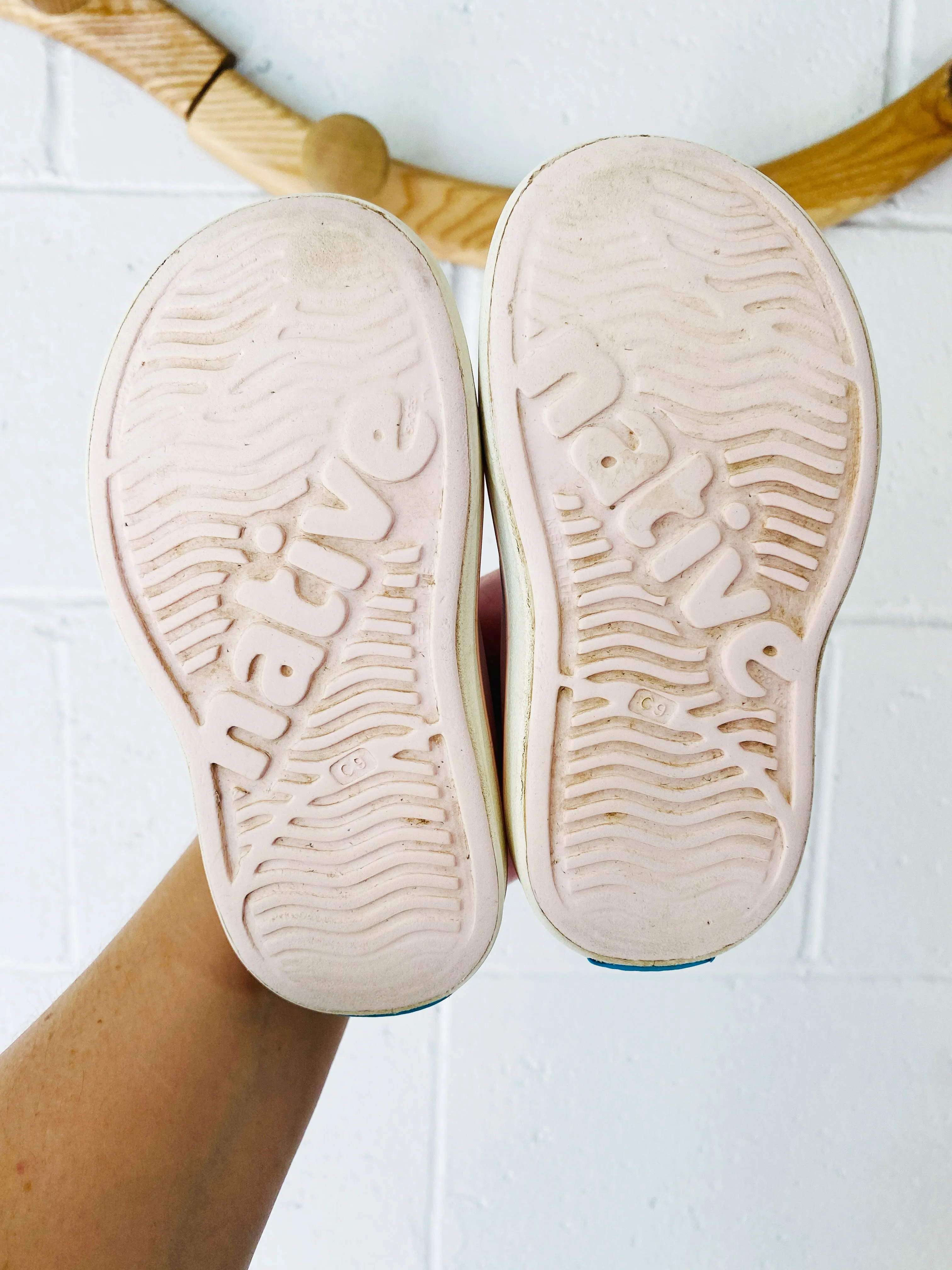 Pink   Blue Miles Shoes, size 9 (C9)