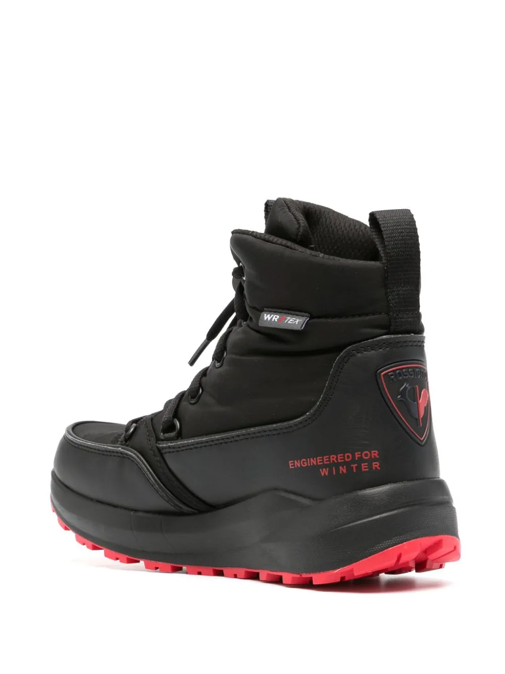 Podium logo-patch boots