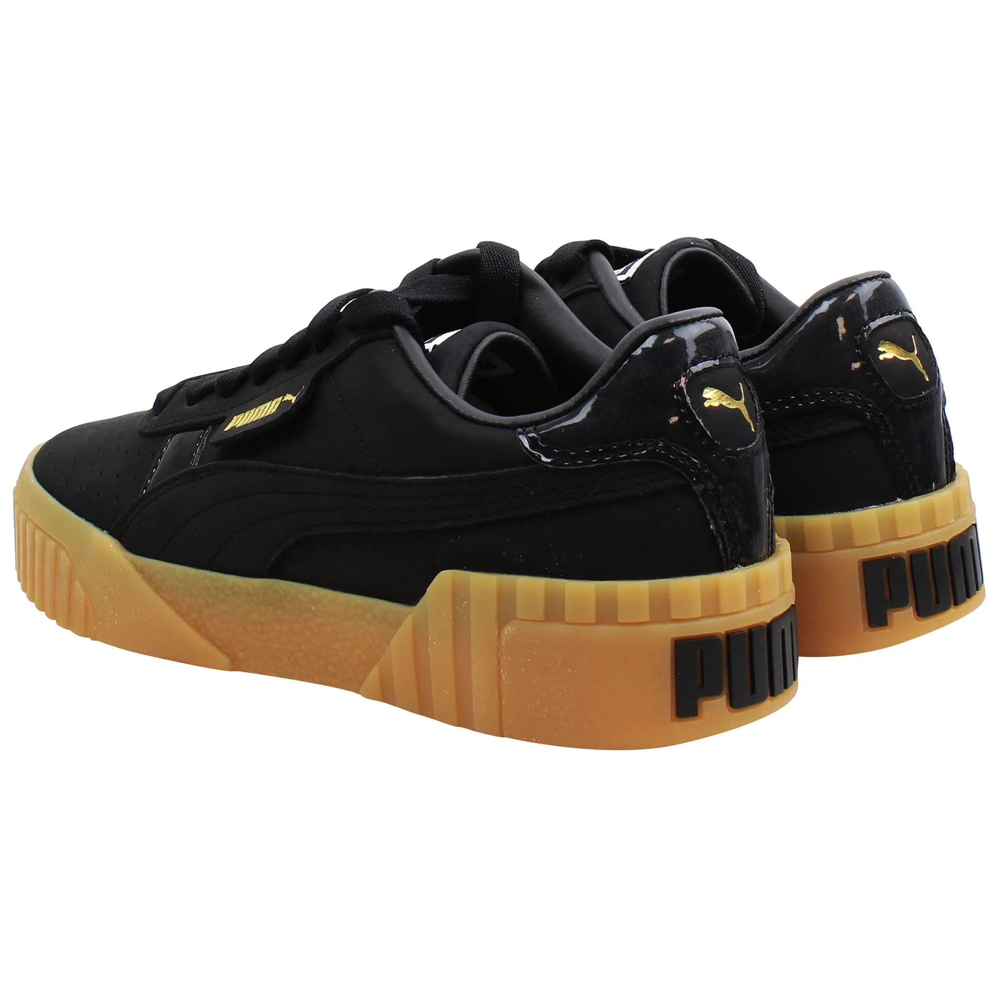 Puma Cali Womens Black Trainers
